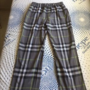 Burberry pajama/lounge pants